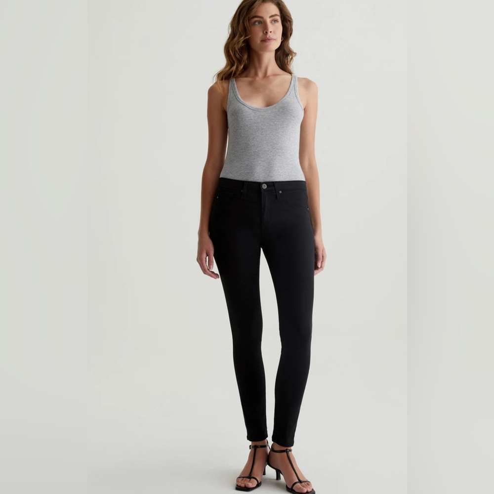 AG super skinny black ankle leggings. Size 27